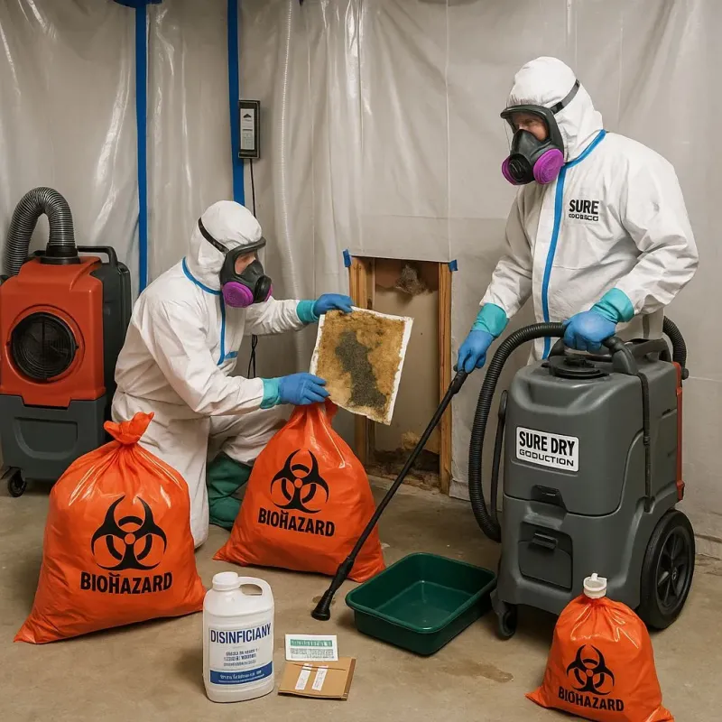Contaminated Water Handling Protocols process in Archer City, TX