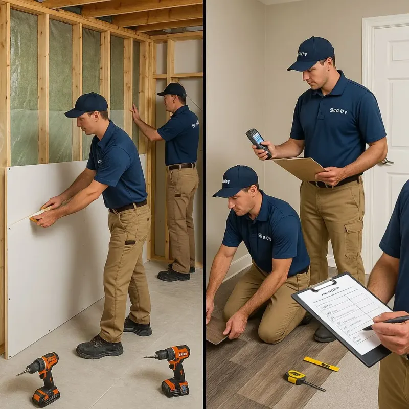 Repairs and Reconstruction process in Archer City, TX